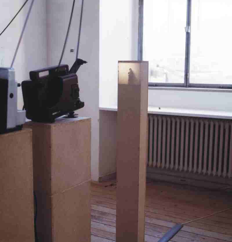 Super 8 Projektionen Diplomausstellung 1998