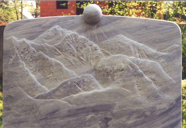 Gebirge Relief