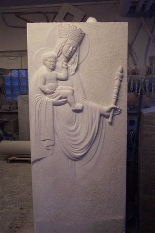 Madonna mit Kind in Trani