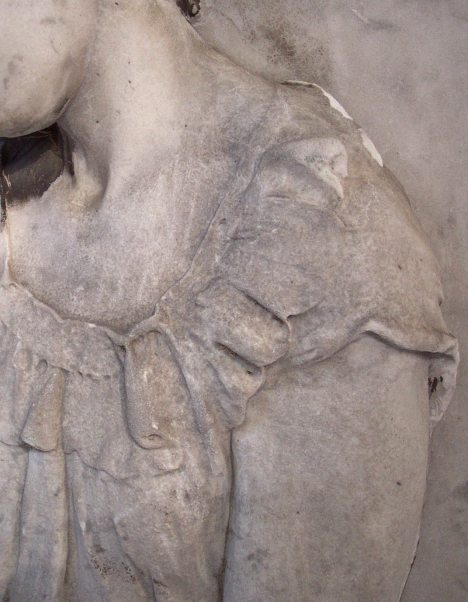 Kragen mit Oberarm alt