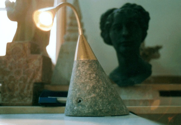 Muschelkalklampe 02